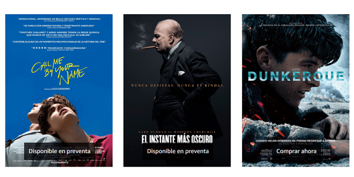 Imagen - Oferta: las películas nominadas a los Oscars 2018 en Amazon