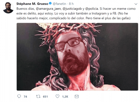 Imagen - La multa por cambiar la cara del Cristo de la Amargura en Instagram se viraliza