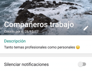 Imagen - WhatsApp añade descripciones para los grupos