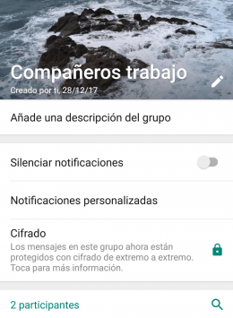 Imagen - WhatsApp añade descripciones para los grupos