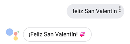 Imagen - 11 preguntas que puedes hacer a tu m&oacute;vil con Assistant en San Valent&iacute;n