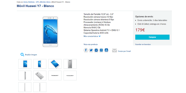 Imagen - D&oacute;nde comprar el Huawei Y7