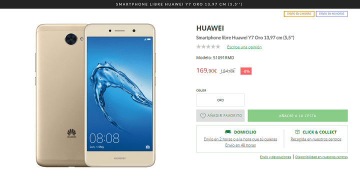 Imagen - D&oacute;nde comprar el Huawei Y7