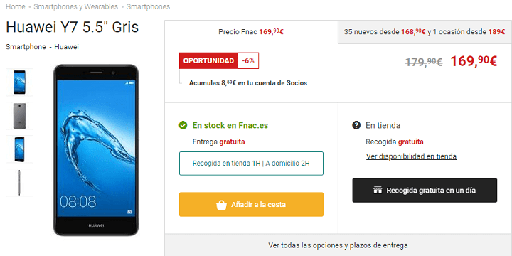 Imagen - D&oacute;nde comprar el Huawei Y7