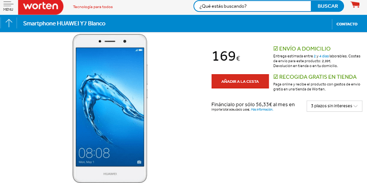 Imagen - D&oacute;nde comprar el Huawei Y7
