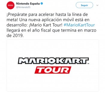 Imagen - Mario Kart Tour llegar&aacute; a Android y iPhone