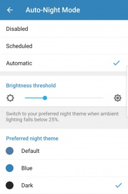 Imagen - Telegram 4.8 llega con streaming y modo noche automático