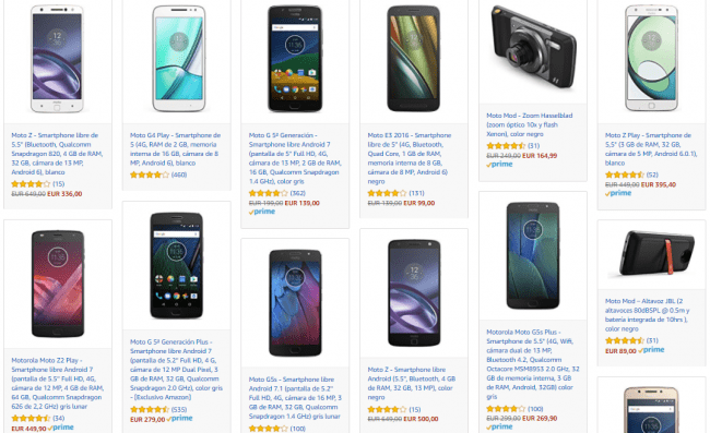 Imagen - Conoce las ofertas en móviles en Amazon para el MWC 2018