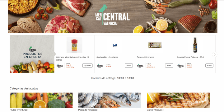 Imagen - Amazon Prime Now llega a Valencia: alimentos frescos del mercado en solo 1 hora