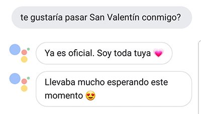 Imagen - 11 preguntas que puedes hacer a tu m&oacute;vil con Assistant en San Valent&iacute;n