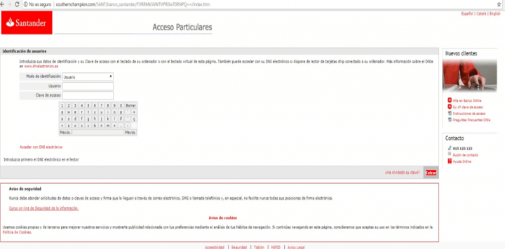 Imagen - Cuidado con los correos de phishing hacia clientes de Banco Santander
