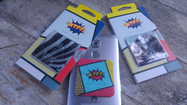 Imagen - Review: WTF?! Smart Stickers, pega tu m&oacute;vil en cualquier lugar con este accesorio
