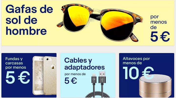 Imagen - Por menos de diez, la nueva sección de eBay para comprar artículos por menos de 10 euros