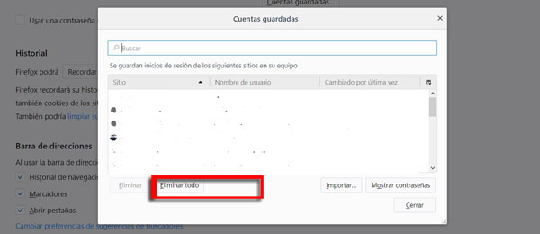 Imagen - Deja de guardar contraseñas en Firefox: es vulnerable