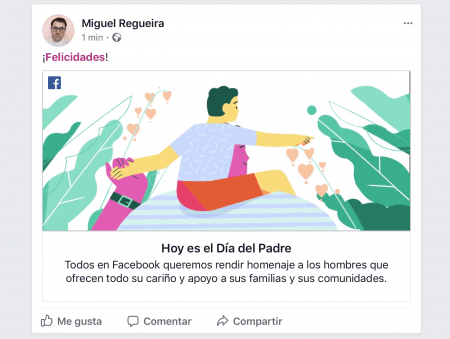 Imagen - Facebook nos anima a felicitar el D&iacute;a del Padre