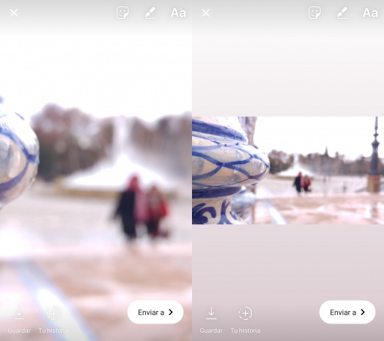 Imagen - Instagram Stories ya permite publicar im&aacute;genes horizontales