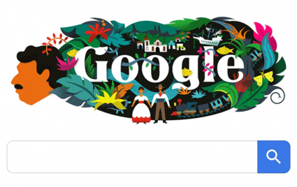 Imagen - Google dedica su Doodle al escritor Gabriel Garc&iacute;a M&aacute;rquez