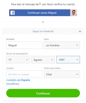 Imagen - ¿Qué es el email de &quot;1 mensaje sin leer&quot; de Twoo?