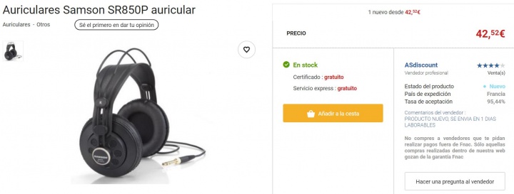 Imagen - Dónde comprar los Samson SR850