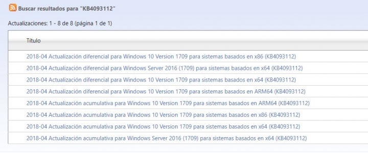 Imagen - Cómo solucionar los problemas con la actualización KB4093112