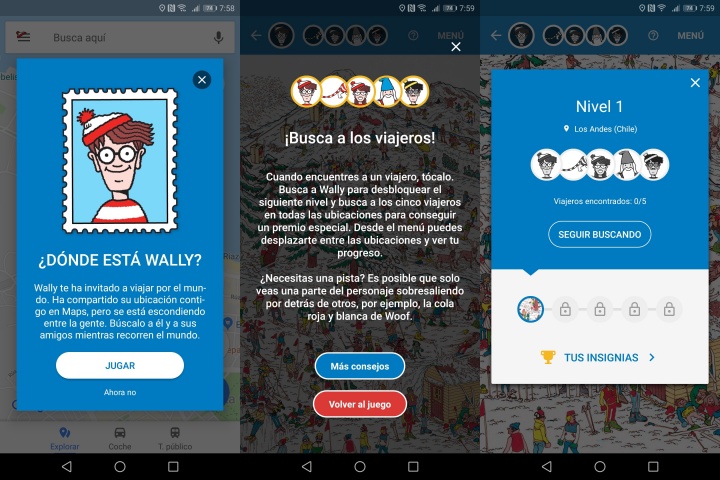 Imagen - Google Maps nos reta a buscar a Wally por el April Fools' Day