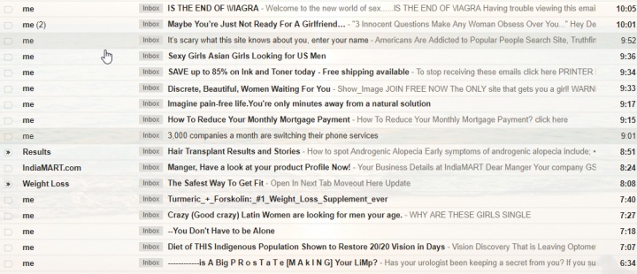 Imagen - Gmail envía spam desde tu cuenta