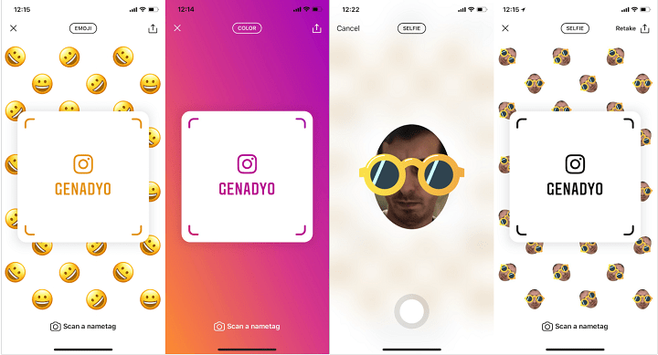 Imagen - Nametags, la próxima novedad de Instagram al estilo de los Snapcodes de Snapchat