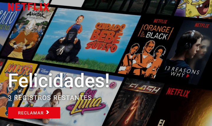 Imagen - Cuidado con Netflix Promo y su regalo de 1 año por 0€ en Facebook