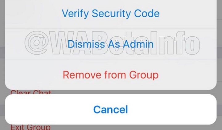 Imagen - WhatsApp ya permite eliminar administradores de grupo