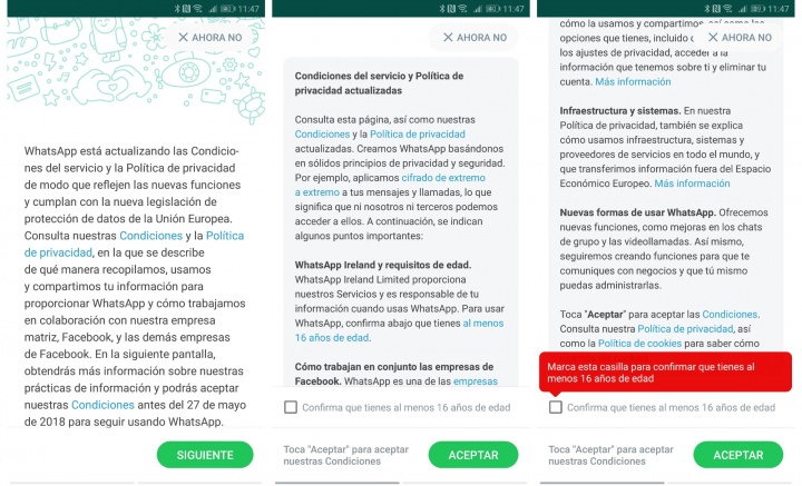 Imagen - WhatsApp ya requiere que tengas al menos 16 años para usarlo