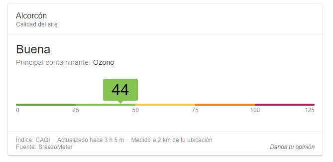 Imagen - Google ya te permite saber la calidad del aire