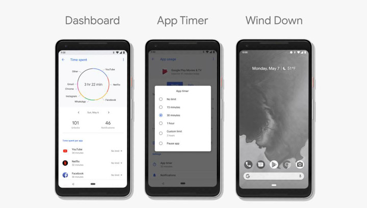 Imagen - Las novedades de Android P: nuevo sistema de navegaci&oacute;n, control de tiempo de apps y m&aacute;s