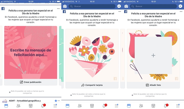 Imagen - Facebook festeja el D&iacute;a de la Madre con marcos, tarjetas de felicitaci&oacute;n y m&aacute;s
