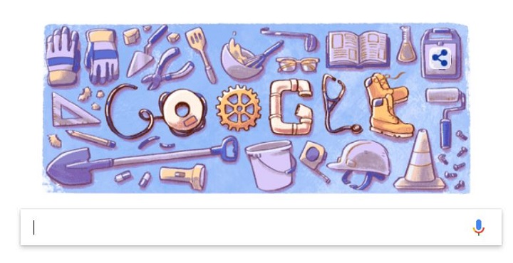 Imagen - Google conmemora el D&iacute;a del Trabajo con un Doodle