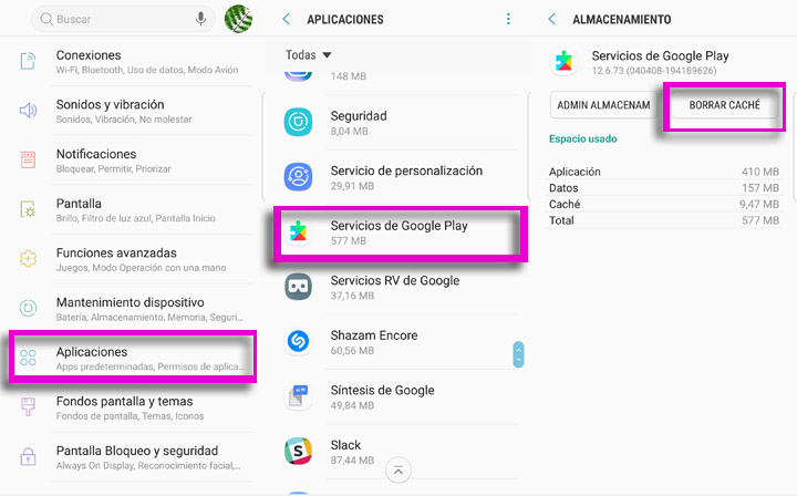 Imagen - Cómo solucionar &quot;Google Play Services are updating&quot;