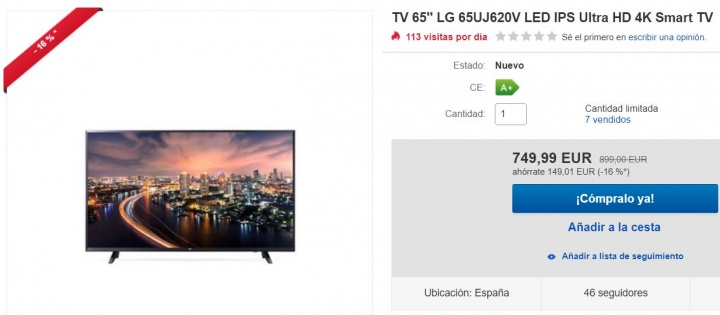Imagen - 7 ofertas en televisores para ver el Mundial