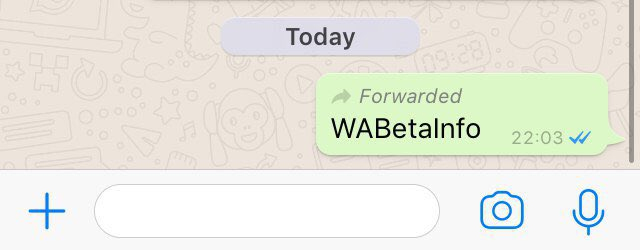 Imagen - WhatsApp avisará si se reenvía un mensaje