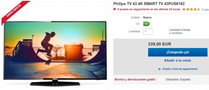 Imagen - 7 ofertas en televisores para ver el Mundial