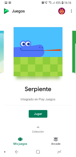 Imagen - "Snake", el m&iacute;tico juego de la serpiente de Nokia, ya viene incluido en Android