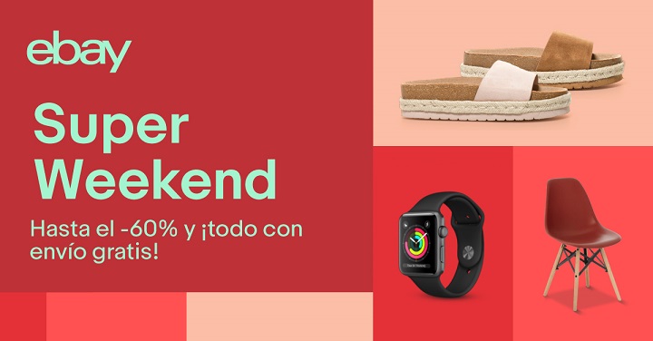 Imagen - eBay celebra el Super Weekend con ofertas de hasta el 60%