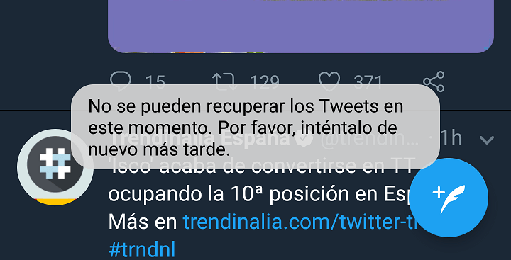 Imagen - Twitter no funciona: la red social se ha caído