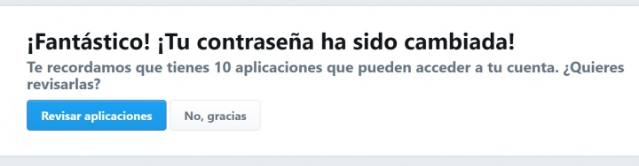 Imagen - Twitter recomienda cambiar nuestra contraseña por un fallo de seguridad