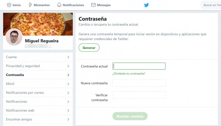 Imagen - Twitter recomienda cambiar nuestra contraseña por un fallo de seguridad