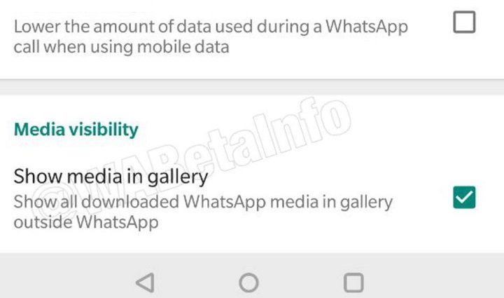 Imagen - WhatsApp nos dejará ocultar los vídeos y fotos de la galería