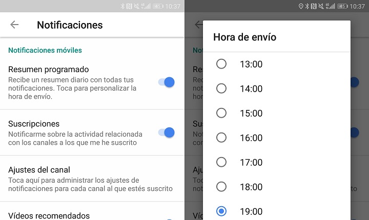 Imagen - YouTube se actualiza: recordatorios para descansar, resumen de notificaciones y más