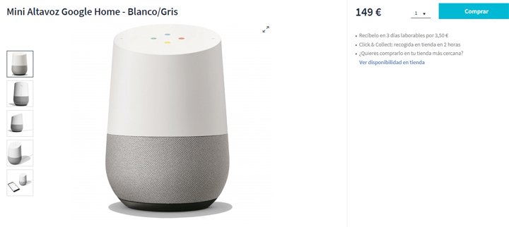 Imagen - Dónde comprar el Google Home