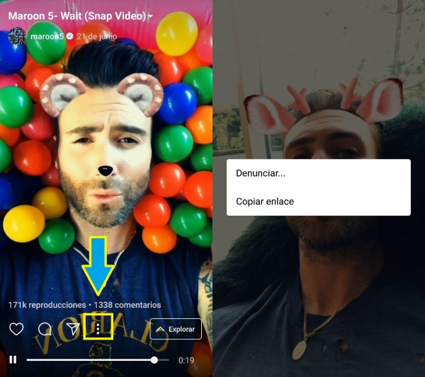 Imagen - C&oacute;mo denuncio un v&iacute;deo en IGTV