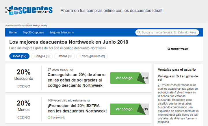Imagen - Dónde conseguir descuentos online para gafas de sol