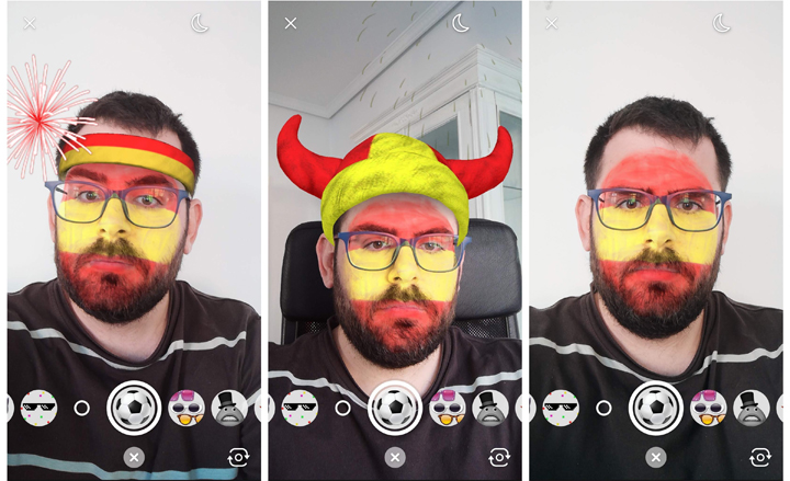 Imagen - Facebook Messenger nos deja dar toques con Sergio Ramos en realidad aumentada