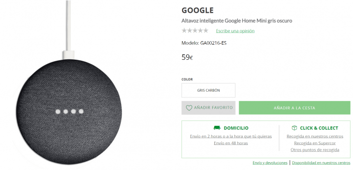 Imagen - Dónde comprar el Google Home Mini